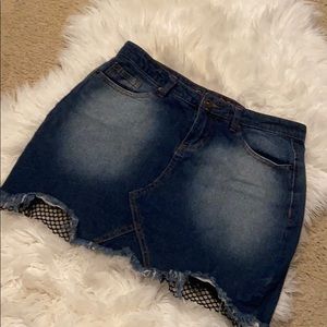 Jean skirt
